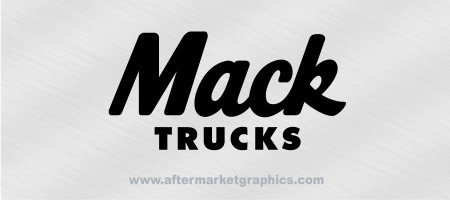 Mack Trucks Decals - Pair (2 pieces)
